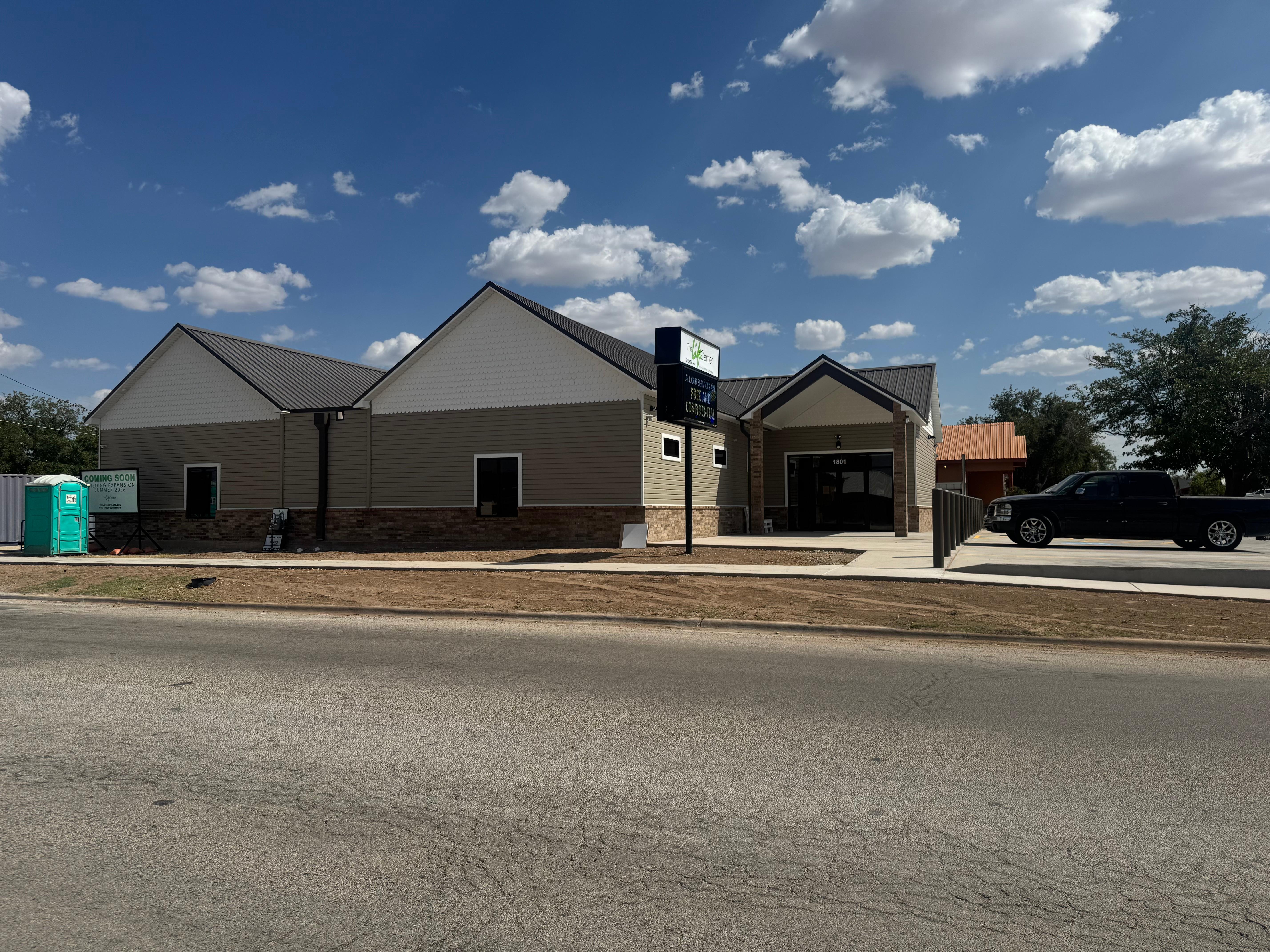 The Life Center's Big Spring, Texas office exterior