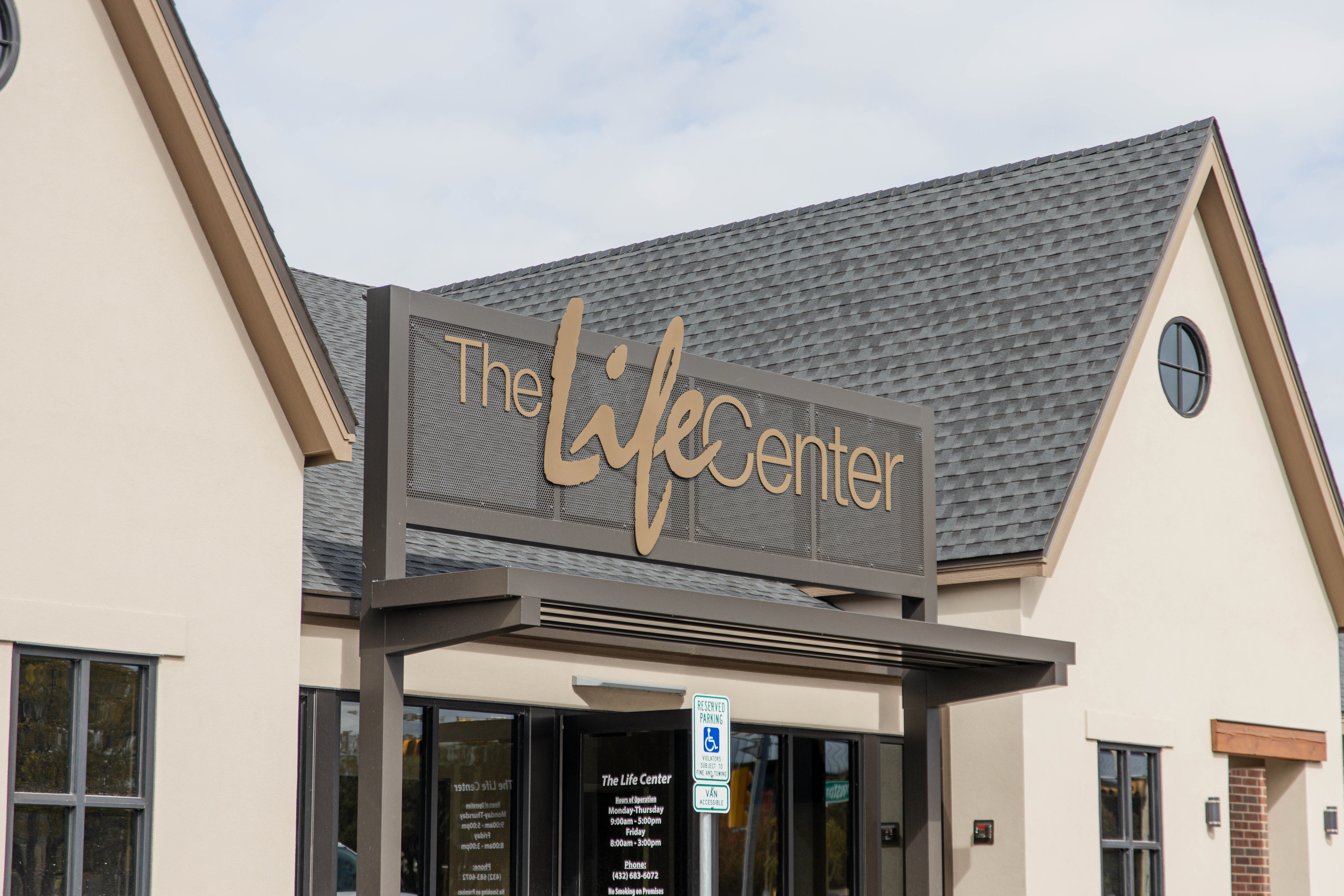 The Life Center's Odessa, Texas office exterior